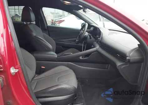 2022 Hyundai Elantra N Line from USA, damaged, VIN KMHLR4AF3NU344818